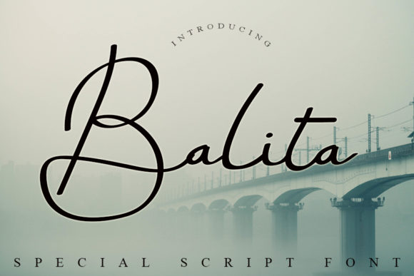 Balita: A Handwritten Font for Personalized Branding