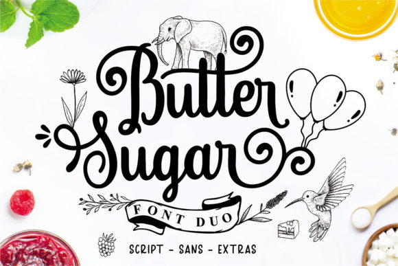 Butter Sugar: A Handwritten Font for Editorial Design