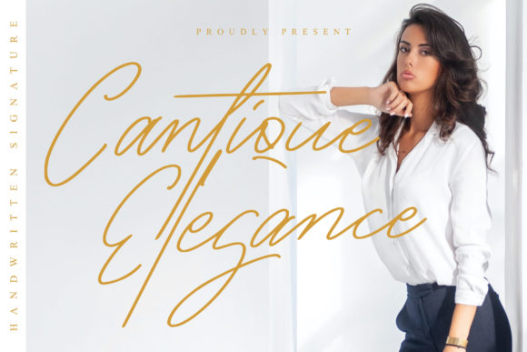 Cantique Elegance Font for Web Design