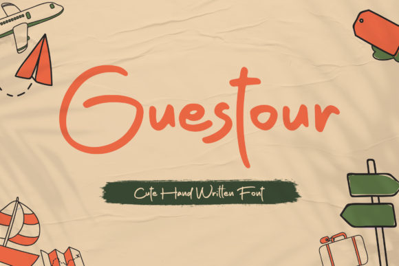Enhance Your Editorial Design with the Guestour Script Font