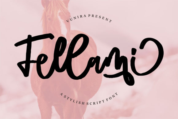 Fellami Font: A Touch of Charm for Handmade Creations