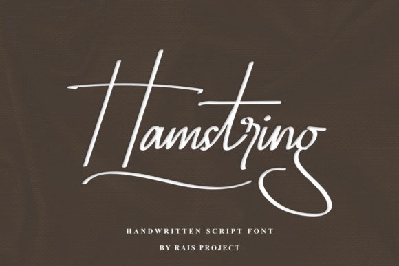 Hamstring Font for Handmade Creations
