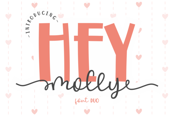 Hey Molly Font for Web Design and Brand Identity