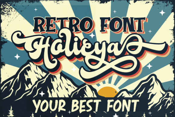 Holicya: A Bold Script Font for Handmade Creations
