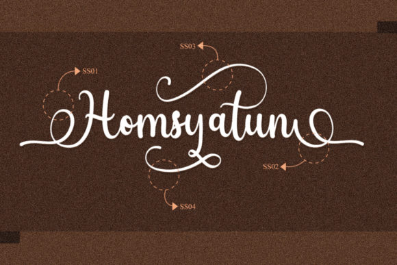 Homsyatun: The Handwritten Font That Elevates Campaign Design