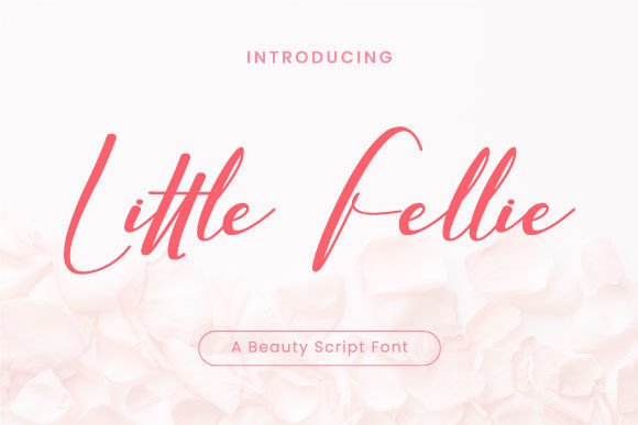 Little Fellie: A Luxurious Script Font for Modern Campaigns