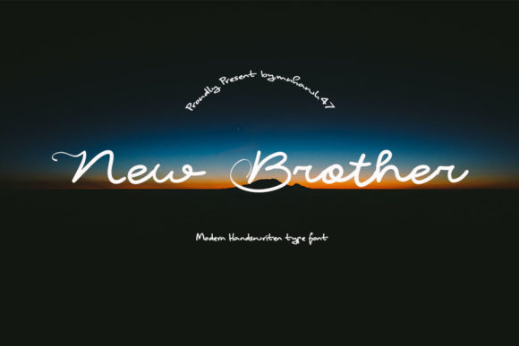 New Brother Script Font Review for Branding Projects