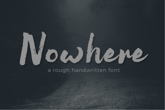 Nowhere: The Handwritten Font That Elevates Handmade Creations