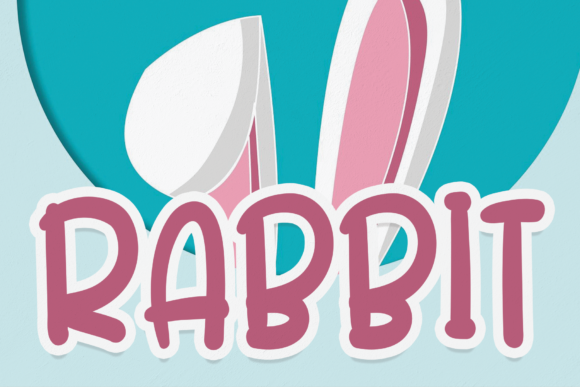 Rabbit Font for Campaign Creativity