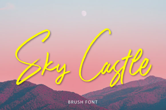 Sky Castle Font for Modern Web Design